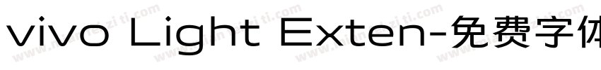 vivo Light Exten字体转换